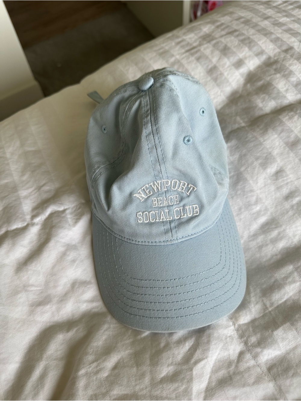 Newport Beach Social Club Kids Light Blue Baseball Cap